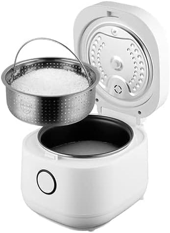 3l Electric Nonstick Rice Cooker Portable Home Touch Reservation Rice Cooker with Steam and Rinse Basket 15 Minutes Quick Cook