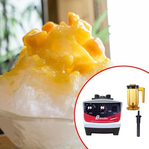 High-Speed Countertop Blender 20000RPM - Professional Smoothie Maker with Tamper for Bubble Tea Milk Foam and Shaker Cup - Ideal for Smoothies and Drinks