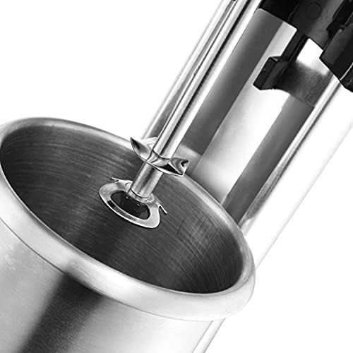 Dual Head Milkshake Maker 600W Electric Stainless Steel Smoothie Frappe Mixer 30000 RMP/Min Speed Regulation Above 3 Gears
