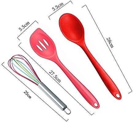 Kn607 10 in 1 Colorful Silicone Kitchen Tools Set Cookware Set Cookware Picnic Boiler Cookware