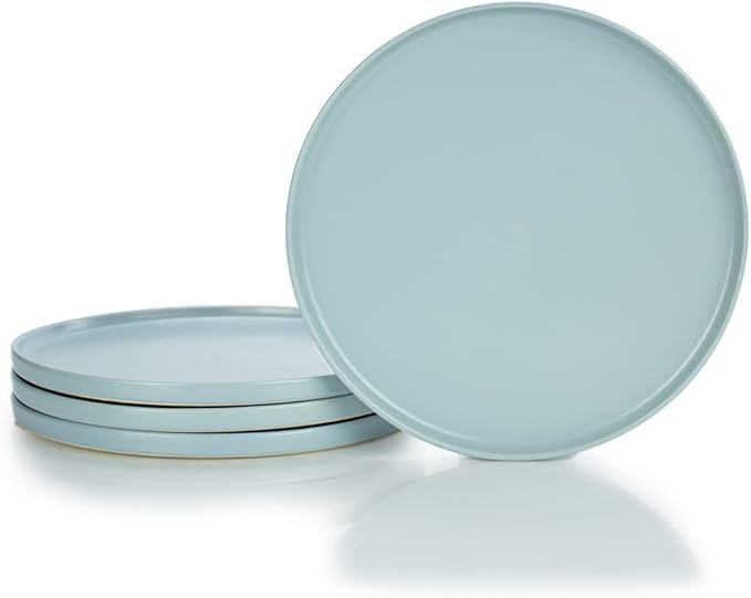 Everything Kitchens Modern Flat Dinnerware Collection (Jacinto 12 Piece Dinnerware Set)