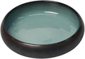 Ebros Gift Blue Sky Stars Artistic Seikai Porcelain Collection Dinnerware Serveware Kitchenware Set Asian Japanese Dining Restaurant Supply (Pack of 6 Round Appetizer Salad Banchan Deep Dish Plates)