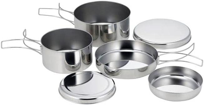 Sato Metal Industries SALUS Touring Cooker Set 6 pcs Silver
