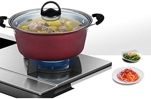 Cookware 3Pcs Cookware Set Non-Stick Cookware Frying Pan Cooking Pot &amp Pan Saucepan with Glass Lid