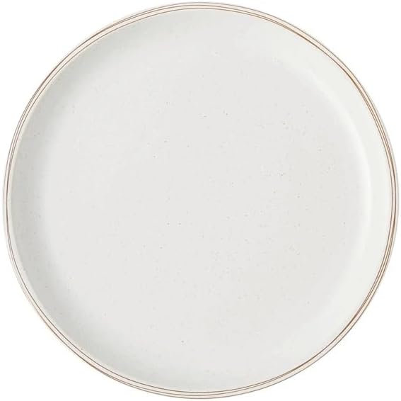 12 Piece Stoneware Dinnerware Dinner Set Plates and Dishes Kitchen Family Dinner Party Dinnerware Set