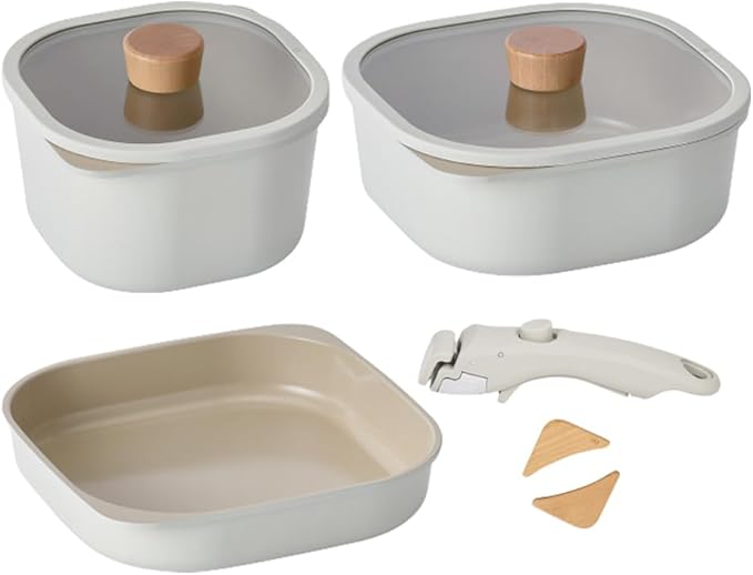 IH Fika Reserve Comfort cookware set 7P Cream