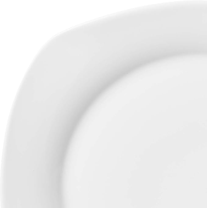 10 Strawberry Street 45-Piece Square Dinnerware Set White