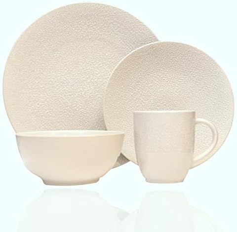 Red Vanilla White Matrix 16 Piece Dinner Set 1
