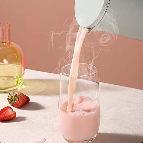 Soymilk Machine Automatic Mini Electric Heating Soya-Bean Milk Juicer Stir Rice Paste Maker Filter-free 350ml(D)