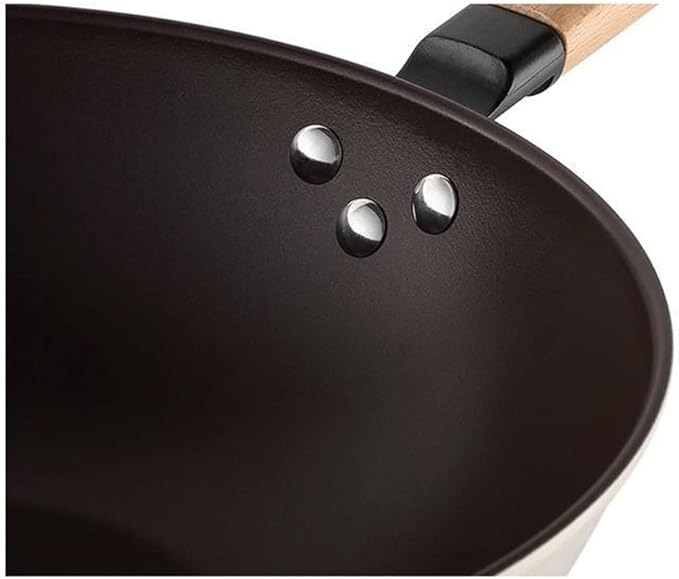 Pot Set Set Wok Soup Pot Milk Pot Cast Iron Chinese 3-Piece Set with Cover Kitchen Cooking Pot