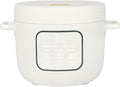 14-Cup Electric Rice &amp Grain Cooker Ceramic Nonstick 8 Presets Slow Cook Steamer Tray (White Icing)