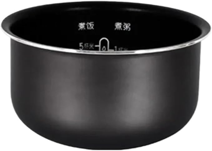 Electric Rice Cooker Inner Pot Compatible for SUPOR Electric Pressure Cooker Inner Pot 2.5L/3L/4L/5L/6L Non Stick Pot Inner Pot (Multiple Kind 2(3L))