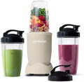 NutriBullet Pro 900W Single-Serve Blender Exclusive Bundle – Multi-Speed Easy Clean Ideal for Smoothies &amp Shakes Durable Stainless Steel Blades Includes 1x32oz Blender Cup &amp 2x24oz - Matte