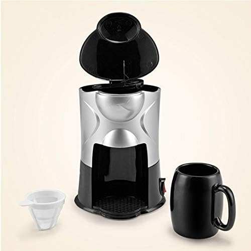 Coffee Machine 150ml Mini American Coffee Machine 300w Automatic Drip Coffee Maker Single Cup Coffee Maker for Home and Office