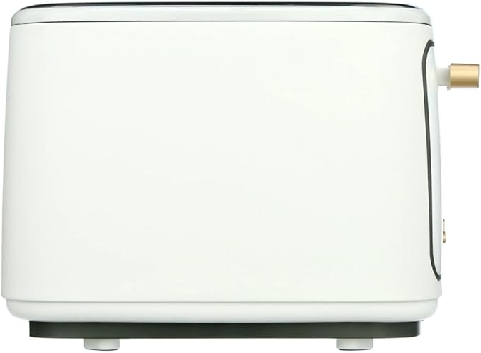 Smart 2-Slice Toaster with Touch-Activated Display Stainless Steel Digital Toaster with 1.5 Extra Wide Slots 7 Shade Settings Countdown Timer Bagel &amp Frozen Presets (white)