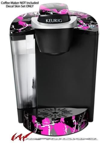 Decal Style Vinyl Skin compatible with Keurig K40 Elite Coffee Makers SceneKid Pink (COFFEE MAKER NOT INCLUDED)