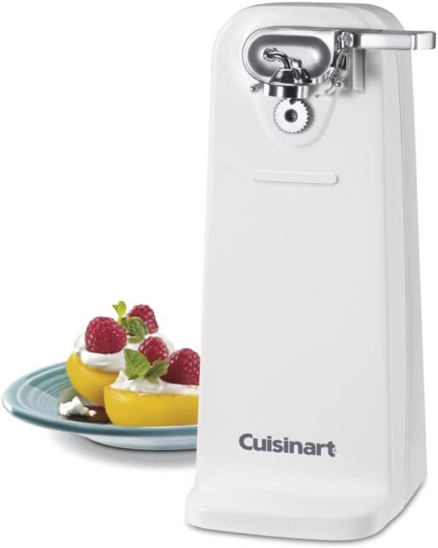 Cuisinart 14-Cup Coffee Maker Can Opener &amp Mug Bundle - Automatic Brewer with Glass Carafe Single-Touch Electric Opener and 2 12 oz Mugs