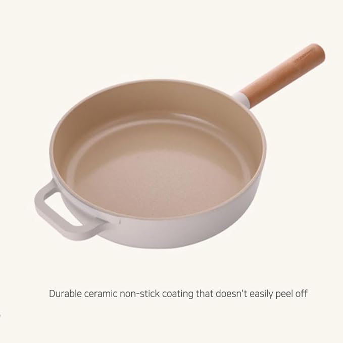 TORI Non-Stick ceramic coating Pot and pan with lid Cookware Set of 5P