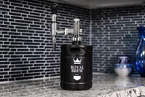 Royal Brew 10 Pack Nitrogen Chargers for Nitro Cold Brew Coffee Makers - N2 Cartridges - Works With All Royal Brew Nitro Coffee Systems
