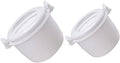Garneck 2pcs Insulated Rice Cooker Sticky Rice Steamer Microwave Cooker Large Capacity Portable Home Office Supply