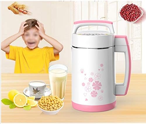 Multifunction Soymilk Machine Stir Rice Paste Maker Stainless Steel Filter-Free Automatic Heating SOYA-Bean Milk Juicer 800W