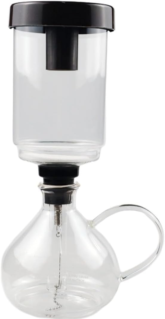 YUCHENGTECH Electric Siphon Syphon Coffee Maker 350ml Electric Siphon Coffee Brewer with Temperature Adjustment for Home Office Use 110V