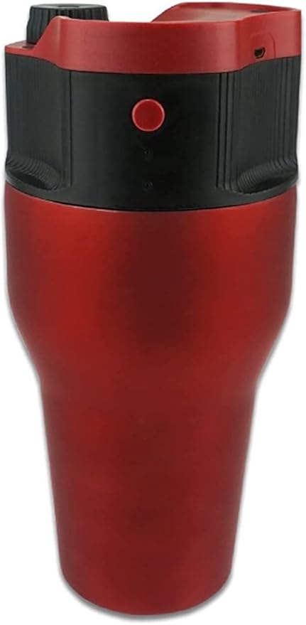 Coffee Machine Portable Coffee Machine Circulating Extraction Coffee Machine USB Power Mini Automatic Capsule Household Outdoor Coffee Maker (Color : Rojo)