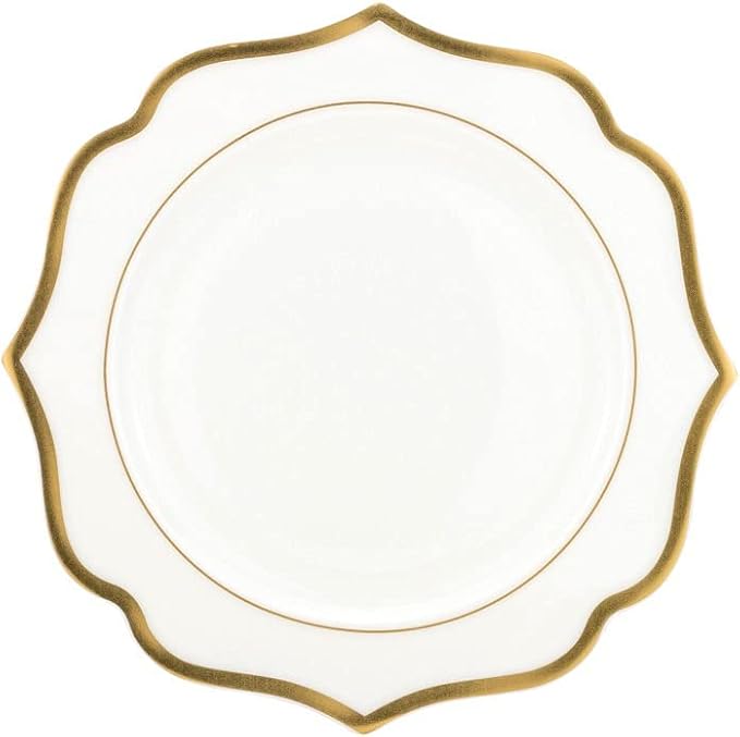 Euro Porcelain 57-pc Banquet Dinnerware Set Luxury Bone China Tableware Service for 8 (2MP) (6664-20)