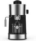 Coffee Machine Small Steam Semi-automatic Foaming MachineEspresso Machine5 Bar Pressure PumpndashLatteCappuccinoAmericanoBubble Coffee MachinendashSilver(800 Watt