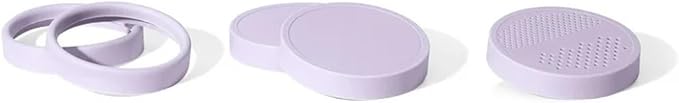 Personal Blender 12-Piece Set 240W Power BPA-Free Dishwasher Safe with Travel Cup and Grinding Blade (Lavender)
