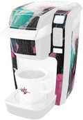 Decal Style Vinyl Skin compatible with Keurig K10 / K15 Mini Plus Coffee Makers Graffiti Grunge (COFFEE MAKER NOT INCLUDED)