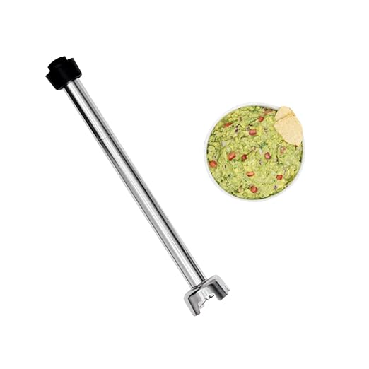 Restaurantware ATTACHMENT ONLY: Hi Tek 21 Inch Immersion Blender Attachment 1 Dishwashable Blending Shaft - Blender Sold Separately Durable Stainless Steel Blender Attachment