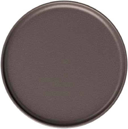 Artesa Handmade Ecuadorian Ceramic 4-Piece Rustic Dinnerware Set – Metallic Brown Includes 11-inch Dinner Plate 8-inch Salad Plate Pasta Bowl Cup &amp Saucer Microwave Safe