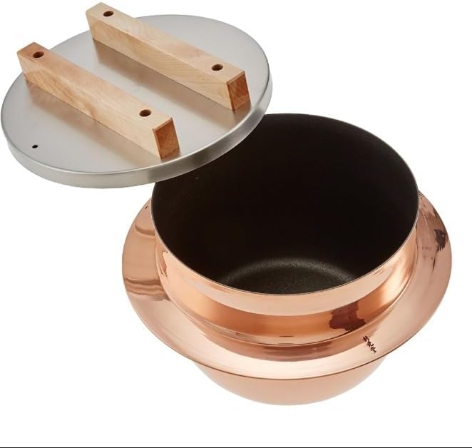 Shinko Metal Pure Copper Rice Cooker (with kapperlin)