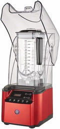 super power commercial blender smoothies blender smoothies maker with 2200W power with sound cover (grey)
