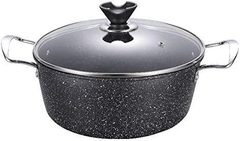 Pots and Pans Cookware Set Kitchen Soup Saucepan Induction Safe Thickened Frying Pan with Glass Lid 2PCS/Set Kitchen Supplies vision