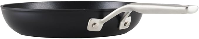 KitchenAid Hard Anodized Induction Nonstick Frying Pan Set/Skillets 8.25 Inch and 10 Inch - Matte Black