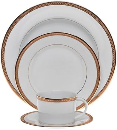 Gorham Warwick Gold 45-Piece Dinnerware Set Service for 8
