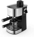 Coffe Maker Coffee Machine 800W Coffee MachineHousehold Fully Automatic Coffee Grinder Steam Type Milk Froth Small Household Coffee Machine Anti-drip Settings