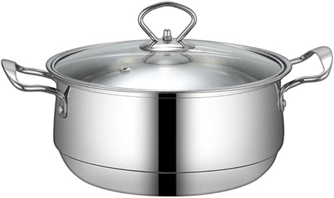 Kitchen Cooking Sets 3 Piece Stainless Steel Cookware Set Pan Frying Pan Soup Pot Milk Pot Cooking Pot Home Cookware Sets