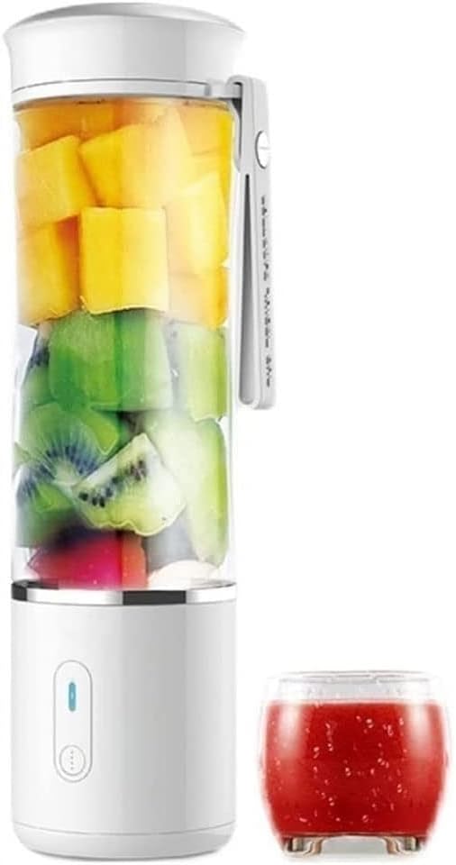 Portable Blender USB Rechargeable Personal Mixer for Smoothie and Shakes Mini Blender with Six Blades Perfect for Baby Food Travel Gym (Size : 1)