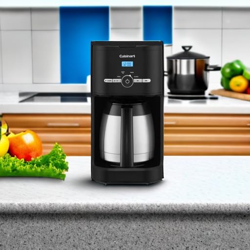 Cuisinart 10-Cup Thermal Classic™ Coffeemaker Black with Thermal 10-Cup Programmable DCC-1170BKNAS