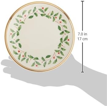 Lenox 146504020 Holiday Bread &amp Butter Plate Christmas Dinnerware
