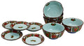 Dinnerware Set: Miyabi Dish Bowl Set Japanese Bowl x 5 and Plate x 5 pcs Porcelain/Size (cm) Φ4.5 x 0.8 inches (11.3 x 2 cm) Φ4.7 x 2.2 inches (12 x 5.6 cm) No: 709824