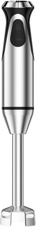 MOI Hand Blender Set - Immersion Blender Handheld with Chopper Whisk Masher &amp Bowl - Premium Handheld Mixer - Hand Blenders for Kitchen for Sauce Juice Milkshake Eggs Smoothies &amp More