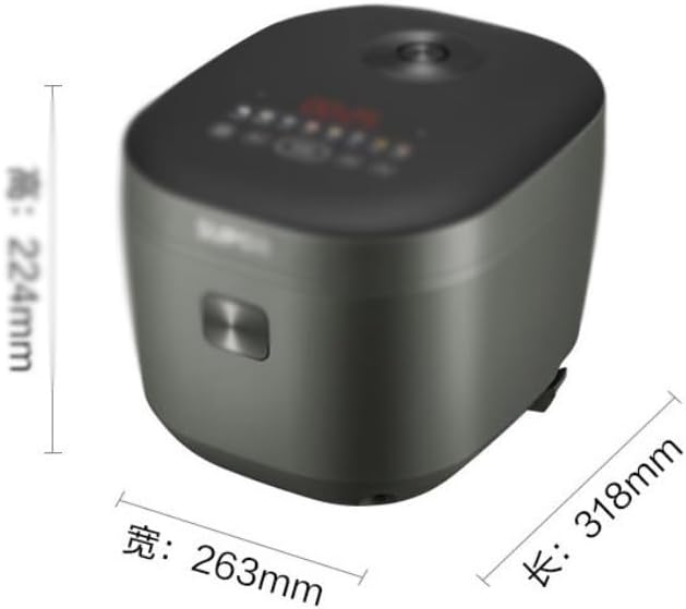 Electric Rice Cooker 4L Color Screen Diamond Thick Cauldron Cooking Congee Pot