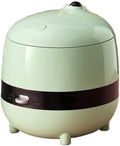 Mini Cute Rice Cooker Household Non-Stick Rice Cooker One-Key Cooking and Automatic Heat Preservation for 1-2 People 1.2L-200WYellow (Green)