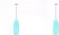 Milk Foamer Coffee Whisk Mixer Blender Egg Beater Mini Frother Handle Stirrer Maker Cooking Tools(Blue 2pcs)