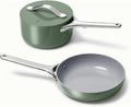 Cookware Set Non Stick Ceramic Fry PanWhiteOne-Sage-One