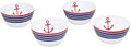 The Lakeside Collection Lake Melamine Dinnerware - Set of 4 Salad Bowls